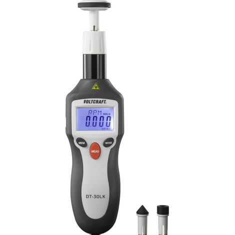 VOLTCRAFT DT-30LK Tachimetro Meccanico, Ottico 2 - 20000 giri/min (1/5)