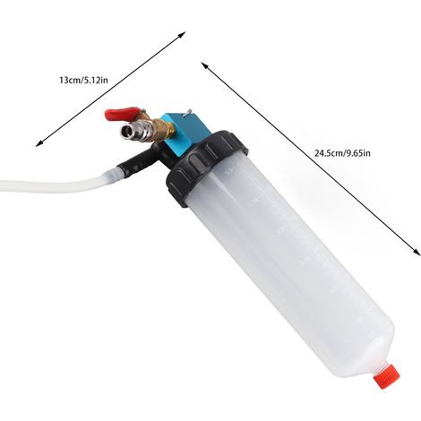 Outil de remplacement pour la vidange du liquide de frein automobile, kit de purge d'huile pour pompe automobile (1/5)