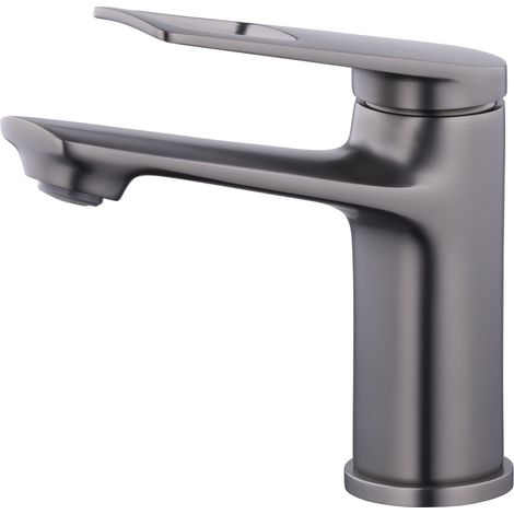 Mitigeur YUNA lavabo by Eurosanit Gris Métal