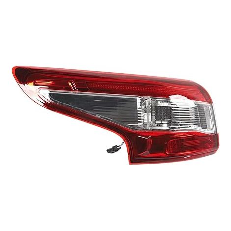 Fanale posteriore esterno, facile da installare, fanale posteriore per auto, sostituzione diretta per Qashqai MK2 J11 2014-2016, robusto, 12 V (sinistra: 26555-4EA0A), fanale posteriore (1/5)