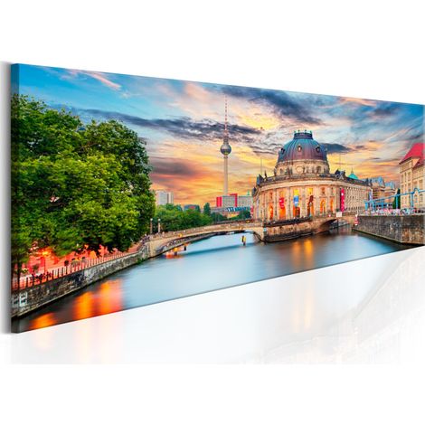 Tableau Imprimé "Berlin : Museum Island" 40 x 120 cm (1/2)