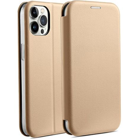 Custodia a libro Beline Gold per iPhone 14 Pro