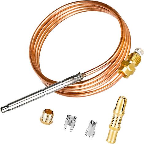 Compatible avec les thermocouples pour les chaudières à gaz de 36 pouces 1980-036 80504-03, avec thermostat et accessoires, multicolore. (1/5)