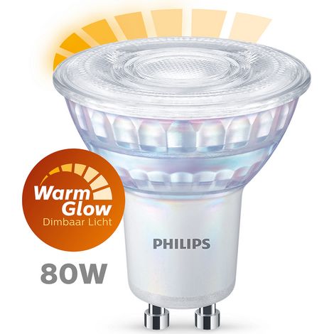 Philips LED 77409700 LED EEK F (A - G) GU10 Reflektor 6.2 W = 80 W Warmweiß (Ø x L) 5 cm x 5.6 cm di (1/5)