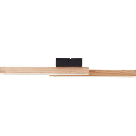 Deckenleuchte Arion Holz/Kunstst./Met., schw./holz
