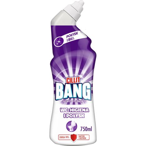 Gel nettoyant WC Cillit whitening désinfectant 750ml