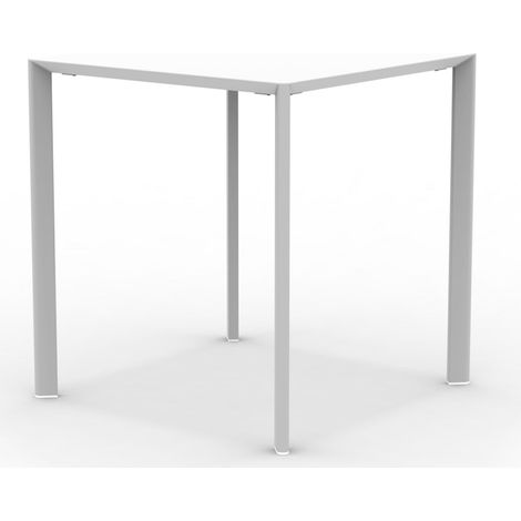 Vermobil Tavolo Fox Autolivellante Quadrato 70 x 70 Cm H 75 Cm Bianco