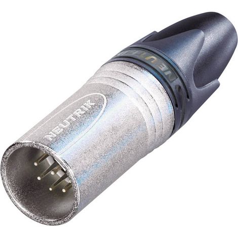 XLR mâle, droit Neutrik NC7MXX Nombre de pôles: 7 argent 1 pc(s) X39981