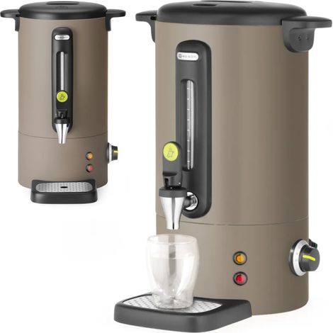 Hervidor de agua para vino caliente con grifo y bandeja de goteo Uniq 9 l 950 W - color topo (1/4)