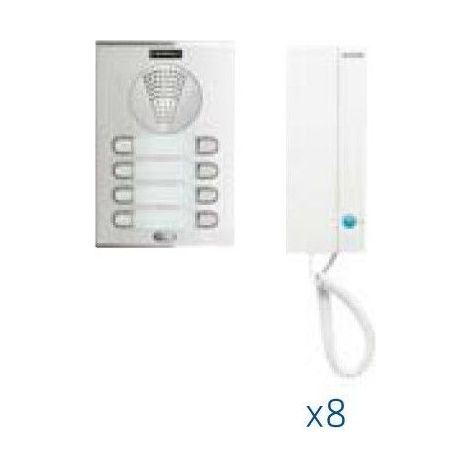 Kit portero electronico Fermax 4868 cityline 8 lineas (1/2)