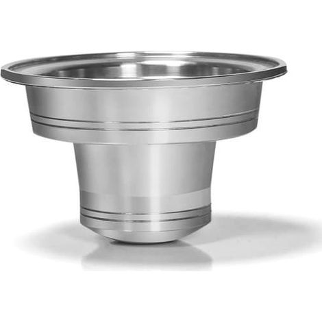 Convertisseur de capsules Vertuo vers Nespresso - porte-capsules de différentes tailles - filtre - acier inoxydable - adaptateur pour capsules de café (1/5)