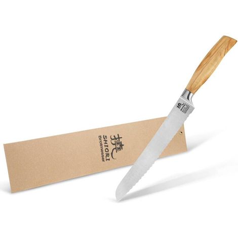 Shiori 撓 Hamburg Surai - Brotmesser aus deutschem Stahl 1.4116 (1/4)