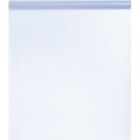 vidaXL Lámina de ventana esmerilada PVC gris 90x500 cm (1/5)