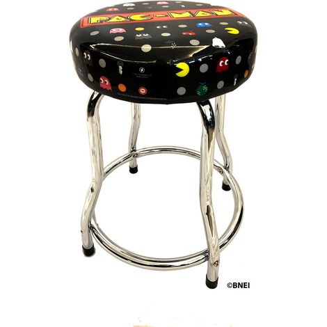 evolution Pac Man tabouret de jeu multicolore confortable