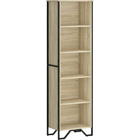Maison Exclusive - Bücherregal Sonoma-Eiche 50x31x169 cm Holzwerk