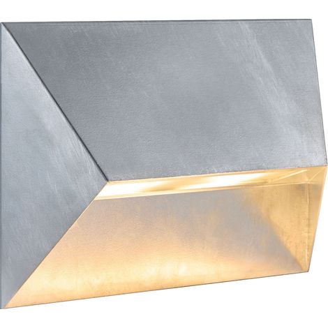 Applique murale PONTIO Acier galvanisé Acier galvanisé, H.19 - IP54 - GU10 /Nordlux Extérieur