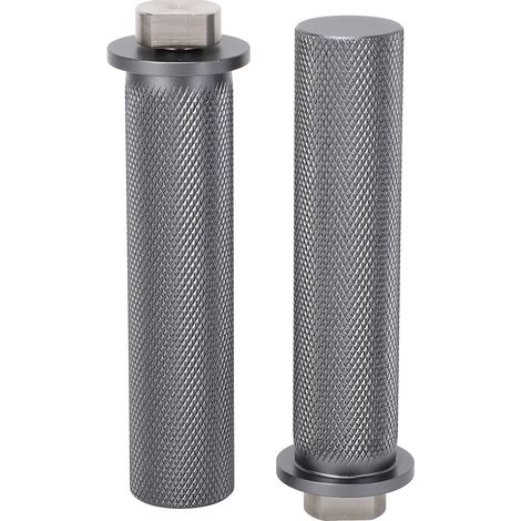 2 pezzi Morsetti per tenone da banco per cani in lega di alluminio per lavorazione del legno 19 mm (3/4") Morsetti per tenone anodizzati per taglio e molatura (1/5)