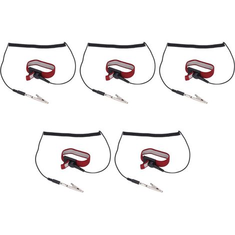 5pcs Strap Strap ESD Kit d'outils de Bracelet pour la Maintenance (1/5)