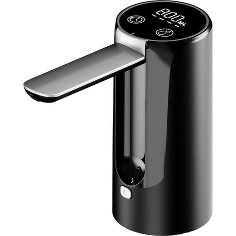 Pompe à eau électrique avec buse pliable, conception pliable de qualité alimentaire, affichage LED intelligent, fonctionnement silencieux, pompe à eau portable (1/5)
