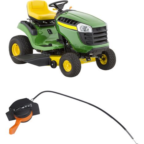 Le câble d'accélérateur GY21983 est compatible avec John Deere (câble de commande de frein à main GE983). (1/5)
