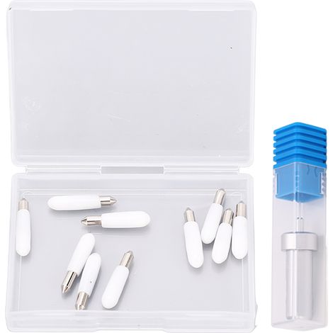Packung mit 10 Ersatz-Schneidklingen (45°), hohe Härte, mit Halterung für CRICUT JOY