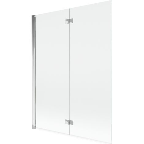 Mexen Mist paravent de baignoire à 2 volets gauche 130 x 150 cm, transparent, chrome - 8A9-130-002-01-00-L (1/5)