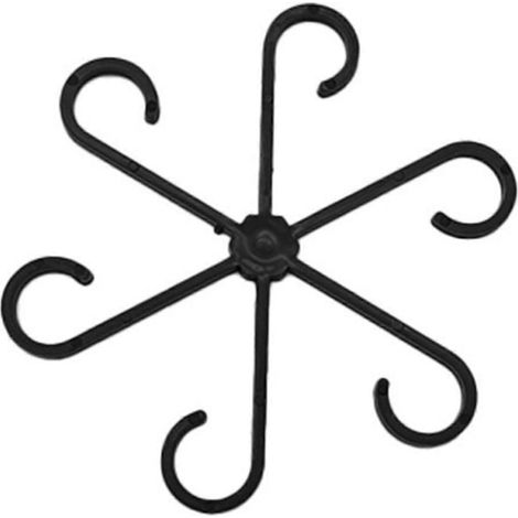 Cadre pliable réutilisable pour tiges de plantes - Outils de jardinage - Noir (1/5)