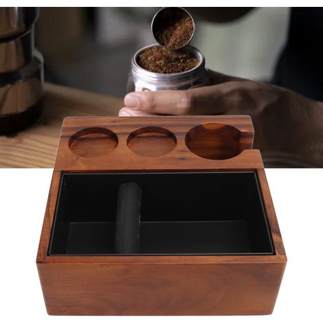 Kaffeestampfer, Tischständer für die Hausbar, Behälter für gemahlenen Kaffee (1/5)