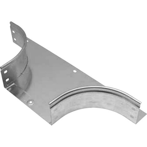Derivazione laterale 200x80mm in acciaio zincato Sati 1040504