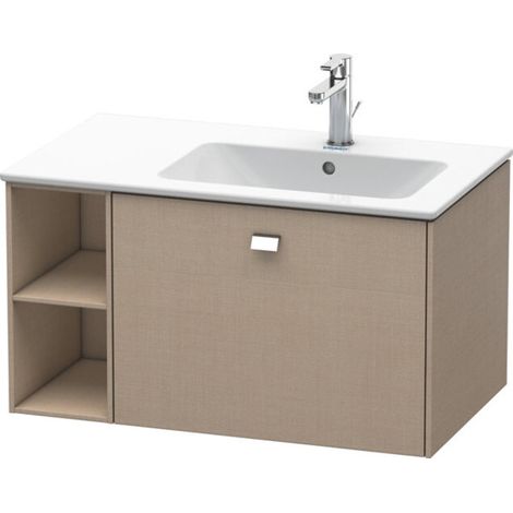 Support de lavabo BRIOSO 442x820x479mm, sans poignée, chromé, en lin (1/2)