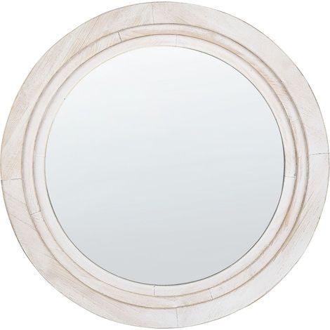 Wandspiegel DELICIAS 60 cm 60 cm Cremeweiß (1/5)