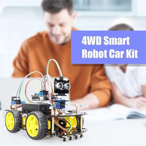 Kit de codage pour voiture robot intelligente (noir) (1/5)
