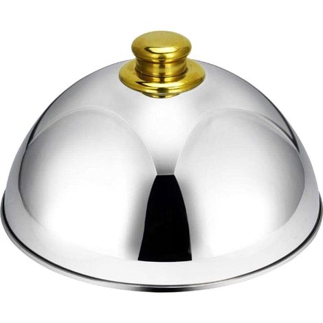 Cloche en Acier Inoxydable pour Cuisine, Couvercle de Plat pour Restaurant et Café (1/5)