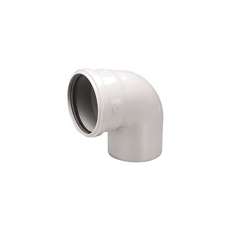 Coude sanitaire PP-HT 32/88, pour eaux usées intérieures, blanc (1/5)