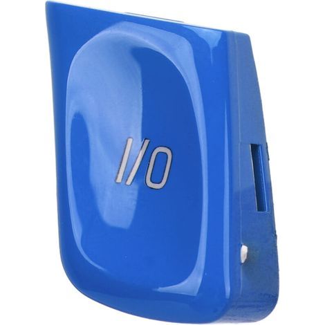 Bouton de commande au volant pour BMW M3 E46 (1998–2004) – Fonction Marche/Arrêt & IO, couleur bleue, compatible montage d’origine (1/5)