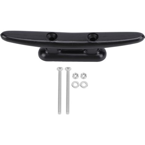Ortviai Étrier Marin en Nylon Noir 152 mm – Résistant, Antidérapant, pour Quai et Bateau (1/5)