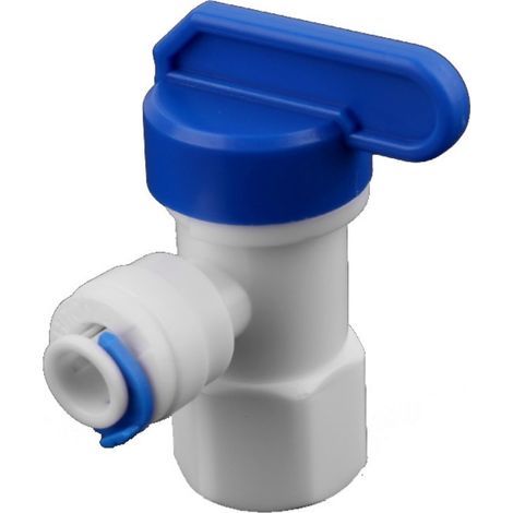 Vanne de réservoir pour tuyau 1/4