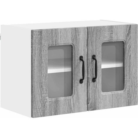 Pratico mobile da cucina dal design moderno 60 x 31 x 40 cm in legno ingegnerizzato grigio sonoma 020053655