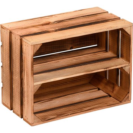 Dekokiste mit Ablage, 40 x 30 cm, Kesper