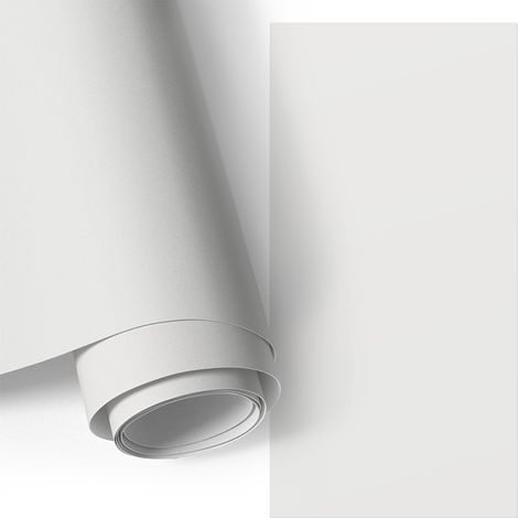 Klebefolie für Möbel - Möbelfolie - Selbstklebefolie - Küche folieren - Schrank folieren - Tischfolie - Warmes Hellgrau 50x100 cm