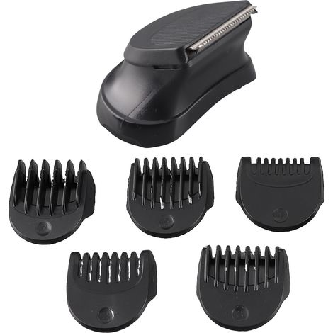 Tête de tondeuse électrique + kit de 5 sabots de guidage compatibles avec les modèles Series 3, 380s, 3040, 3045 et 300s. (1/5)
