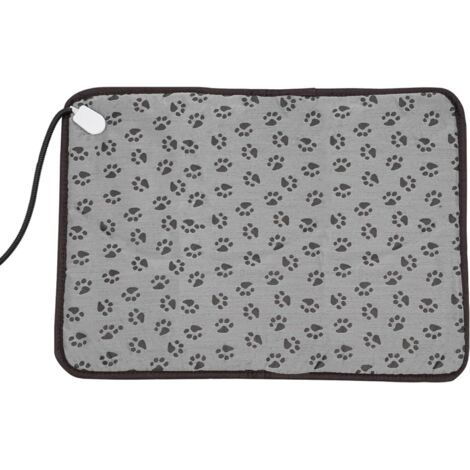 Coussin Chauffant pour Chiens et Chats, 50 X 70 Cm, Imperméable, Coussin Chauffant électrique, 3 Vitesses, Tissu PU Résistant aux Déchirures (1/5)