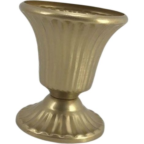Vase à fleurs de style européen, pot de ferme, pot de fleurs en fer forgé, composition florale-gold