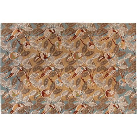 VIVARAISE - Tapis décoratif Vivaraise Zazu - Chenille multicolore 155 x 230 cm