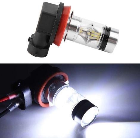 H11 H8 100W 20LED Nebelscheinwerfer Autolampe Superhelle weiße Nebelscheinwerfer (1/5)
