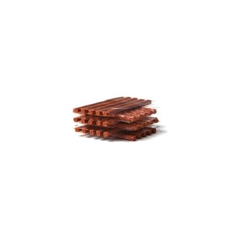 Lot de 60 mèches pré-encollées pour réparation pneu tubeless Caoutchouc butyle très résistant Pour auto, moto, 4x4, quad - 60pcs (1/5)