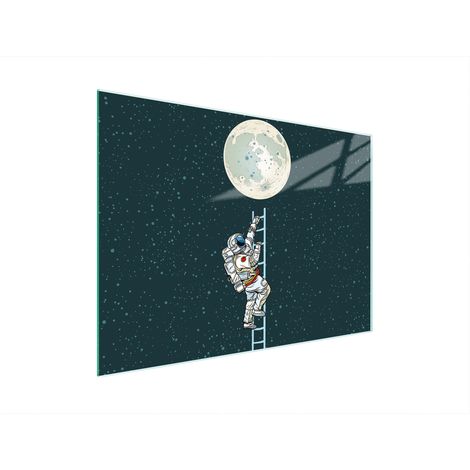 Glasschneidebrett 30x22 Mond (1/5)