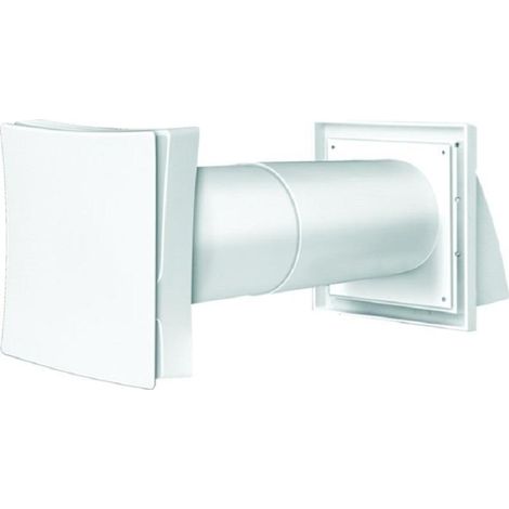 Ventilatore per finestra regolabile, colore bianco