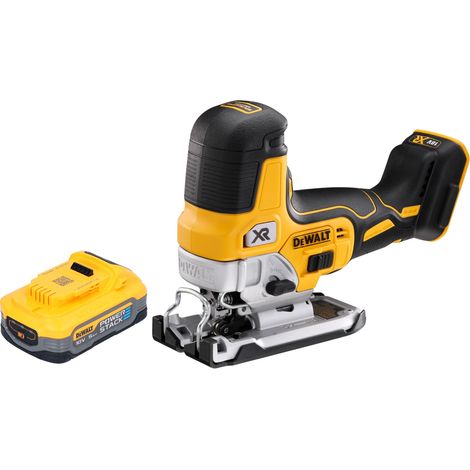 Sierra de calar a batería DeWalt DCS 335 N 18 V 135 mm sin escobillas + 1 batería Powerstack de 5,0 Ah - sin cargador (1/5)