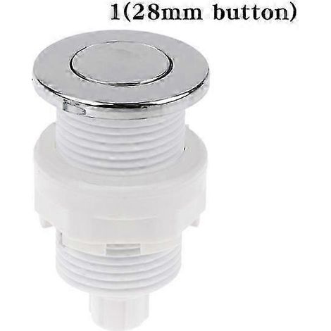 Interrupteur pneumatique marche/arrêt à bouton-poussoir de 28 mm pour baignoire (1/5)